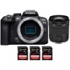 Canon EOS R10 + RF 24-105mm F4-7.1 IS STM + 3 SanDisk 128GB Extreme PRO UHS-II SDXC 300 MB/s - Cámara evil APS-C|MCZ DIRECT