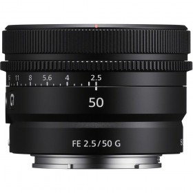 Objetivo Sony FE 50mm F2.5 G con montura E para cámaras de fotograma completo