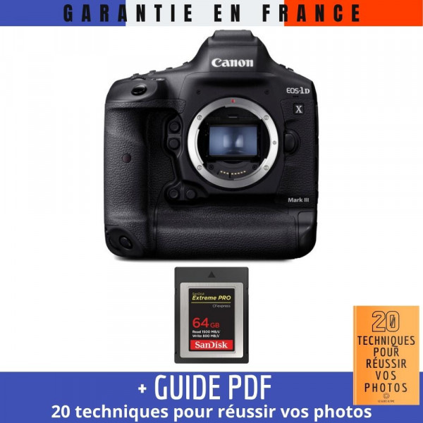 Canon 1DX Mark III + SanDisk 64GB Extreme PRO CFexpress Type B - Appareil photo Reflex Professionnel-2