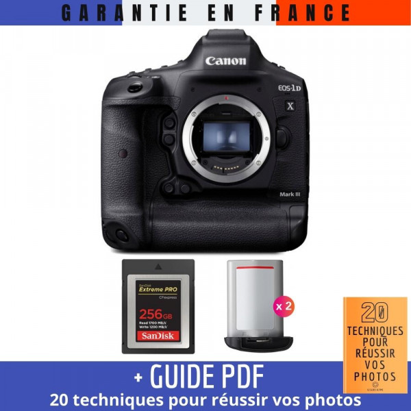 Canon EOS 1D X Mark III + SanDisk 256GB Extreme PRO CFexpress Type B + 2 Canon LP-E19-2