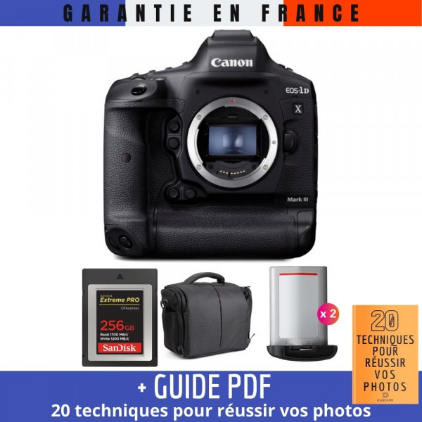 Canon EOS 1D X Mark III + SanDisk 256GB Extreme PRO CFexpress Type B + 2 Canon LP-E19 + Bag-2