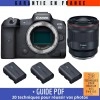 Canon R5 + RF 50mm F1.2L USM + 3 Canon LP-E6NH - Appareil Photo Professionnel|MCZ DIRECT