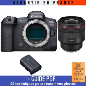 Canon R5 + RF 85mm F1.2L USM + 1 Canon LP-E6NH - Appareil Photo Professionnel-1 2