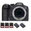 Canon EOS R7 + 3 SanDisk 32GB Extreme PRO UHS-II SDXC 300 MB/s + 2 Canon LP-E6NH - Appareil Photo Hybride|MCZ DIRECT