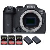 Canon EOS R7 + 3 SanDisk 128GB Extreme PRO UHS-II SDXC 300 MB/s + 2 Canon LP-E6NH - Appareil Photo Hybride|MCZ DIRECT