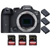 Canon EOS R7 + 3 SanDisk 128GB Extreme PRO UHS-II SDXC 300 MB/s + 3 Canon LP-E6NH - Appareil Photo Hybride|MCZ DIRECT