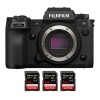 Fujifilm X-H2S + 3 SanDisk 64 GB Extreme PRO UHS-II SDXC 300 MB/s - Dispositivo fotográfico APS-C|MCZ DIRECT
