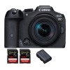 Canon EOS R7 + RF-S 18-150mm STM + 2 SanDisk 128GB Extreme PRO UHS-II SDXC 300 MB/s + 1 Canon LP-E6NH - Appareil Photo Hybride|MCZ DIRECT