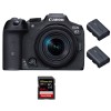 Canon EOS R7 + RF-S 18-150mm STM + 1 SanDisk 64GB Extreme PRO UHS-II SDXC 300 MB/s + 2 Canon LP-E6NH - Appareil Photo Hybride-1
