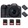 Canon EOS R7 + RF-S 18-150mm STM + 3 SanDisk 64GB Extreme PRO UHS-II SDXC 300 MB/s + 2 Canon LP-E6NH|MCZ DIRECT
