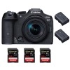 Canon EOS R7 + RF-S 18-150mm STM + 3 SanDisk 64GB Extreme PRO UHS-II SDXC 300 MB/s + 2 Canon LP-E6NH - Appareil Photo Hybride|MCZ DIRECT