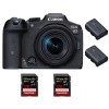 Canon EOS R7 + RF-S 18-150mm STM + 2 SanDisk 128GB Extreme PRO UHS-II SDXC 300 MB/s + 2 Canon LP-E6NH - Cámara mirrorless|MCZ DIRECT