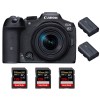 Canon EOS R7 + RF-S 18-150mm STM + 3 SanDisk 128GB Extreme PRO UHS-II SDXC 300 MB/s + 2 Canon LP-E6NH|MCZ DIRECT