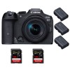 Canon EOS R7 + RF-S 18-150mm STM + 2 SanDisk 128GB Extreme PRO UHS-II SDXC 300 MB/s + 3 Canon LP-E6NH - Appareil Photo Hybride Canon Canon EOS R7 1 935,00 € MCZ DIRECT