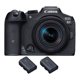 Canon EOS R7 + RF-S 18-150mm STM + 2 Canon LP-E6NH - Cámara mirrorless-1