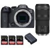 Canon EOS R7 + RF 100-400mm IS + 3 SanDisk 32GB Extreme PRO UHS-II SDXC 300 MB/s + 1 Canon LP-E6NH - Appareil Photo Hybride|MCZ DIRECT
