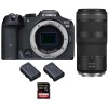 Canon EOS R7 + RF 100-400mm IS + 1 SanDisk 32GB Extreme PRO UHS-II SDXC 300 MB/s + 2 Canon LP-E6NH - Appareil Photo Hybride|MCZ DIRECT