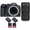 Canon EOS R7 + RF 100-400mm IS + 2 SanDisk 32GB Extreme PRO UHS-II SDXC 300 MB/s + 2 Canon LP-E6NH - Cámara mirrorless|MCZ DIRECT