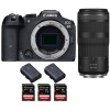 Canon EOS R7 + RF 100-400mm IS + 3 SanDisk 32GB Extreme PRO UHS-II SDXC 300 MB/s + 2 Canon LP-E6NH - Cámara mirrorless|MCZ DIRECT Canon EOS R7 + RF 100-400mm IS + 3 SanDisk 32GB Extreme PRO UHS-II SDXC 300 MB/s + 2 Canon LP-E6NH - Cámara mirrorless|MCZ DIRECT