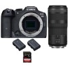Canon EOS R7 + RF 100-400mm IS + 1 SanDisk 64GB Extreme PRO UHS-II SDXC 300 MB/s + 2 Canon LP-E6NH - Appareil Photo Hybride|MCZ DIRECT