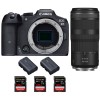 Canon EOS R7 + RF 100-400mm IS + 3 SanDisk 128GB Extreme PRO UHS-II SDXC 300 MB/s + 2 Canon LP-E6NH - Cámara mirrorless|MCZ DIRECT Canon EOS R7 + RF 100-400mm IS + 3 SanDisk 128GB Extreme PRO UHS-II SDXC 300 MB/s + 2 Canon LP-E6NH - Cámara mirrorless|MCZ DIRECT