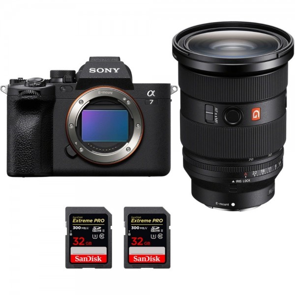 Sony Alpha 7 IV + FE 24-70mm f/2.8 GM II + 2 SanDisk 32GB Extreme PRO UHS-II SDXC 300 MB/s - Appareil Photo Hybride Sony APPAREIL PHOTO HYBRIDE 3 470,00 € MCZ DIRECT