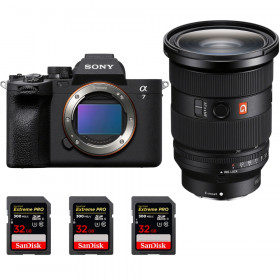 Sony Alpha 7 IV + FE 24-70mm f/2.8 GM II + 3 SanDisk 32GB Extreme PRO UHS-II SDXC 300 MB/s - Mirrorless camera-1