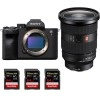Sony Alpha 7 IV + FE 24-70mm f/2.8 GM II + 3 SanDisk 64GB Extreme PRO UHS-II SDXC 300 MB/s - Cámara mirrorless|MCZ DIRECT