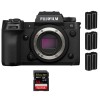 Fujifilm X-H2S + 1 SanDisk 64GB Extreme PRO UHS-II SDXC 300 MB/s + 3 Fujifilm NP-W235 - Appareil Photo APS-C-1