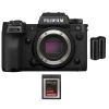 Fujifilm X-H2S + 1 SanDisk 128GB Extreme PRO CFexpress Tipo B + 1 Fujifilm NP-W235 - Dispositivo fotográfico APS-C|MCZ DIRECT