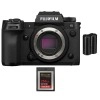 Fujifilm X-H2S + 1 SanDisk 256GB Extreme PRO CFexpress Tipo B + 1 Fujifilm NP-W235 - Dispositivo fotográfico APS-C|MCZ DIRECT