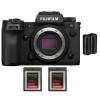 Fujifilm X-H2S + 2 SanDisk 256GB Extreme PRO CFexpress Tipo B + 1 Fujifilm NP-W235 - Dispositivo fotográfico APS-C|MCZ DIRECT