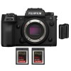 Fujifilm X-H2S + 2 SanDisk 512GB Extreme PRO CFexpress Tipo B + 1 Fujifilm NP-W235 - Dispositivo fotográfico APS-C|MCZ DIRECT