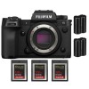 Fujifilm X-H2S + 3 SanDisk 128GB Extreme PRO CFexpress Type B + 2 Fujifilm NP-W235|MCZ DIRECT Fujifilm X-H2S + 3 SanDisk 128GB Extreme PRO CFexpress Type B + 2 Fujifilm NP-W235|MCZ DIRECT