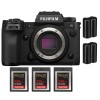 Fujifilm X-H2S + 3 SanDisk 256GB Extreme PRO CFexpress Type B + 2 Fujifilm NP-W235|MCZ DIRECT Fujifilm X-H2S + 3 SanDisk 256GB Extreme PRO CFexpress Type B + 2 Fujifilm NP-W235|MCZ DIRECT