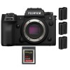 Fujifilm X-H2S + 1 SanDisk 64GB Extreme PRO CFexpress Tipo B + 3 Fujifilm NP-W235 - Dispositivo fotográfico APS-C|MCZ DIRECT