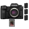 Fujifilm X-H2S + 1 SanDisk 64GB Extreme PRO CFexpress Type B + 3 Fujifilm NP-W235 - Appareil Photo APS-C|MCZ DIRECT