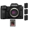 Fujifilm X-H2S + 1 SanDisk 128GB Extreme PRO CFexpress Type B + 3 Fujifilm NP-W235 - Appareil Photo APS-C|MCZ DIRECT