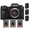 Fujifilm X-H2S + 3 SanDisk 128GB Extreme PRO CFexpress Type B + 3 Fujifilm NP-W235|MCZ DIRECT