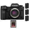 Fujifilm X-H2S + 1 SanDisk 256GB Extreme PRO CFexpress Type B + 3 Fujifilm NP-W235 - Appareil Photo APS-C|MCZ DIRECT