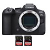 Canon EOS R6 Mark II + 2 SanDisk 64GB Extreme PRO UHS-II SDXC 300 MB/s - Cámara sin espejo de formato completo|MCZ DIRECT Canon EOS R6 Mark II + 2 SanDisk 64GB Extreme PRO UHS-II SDXC 300 MB/s - Cámara sin espejo de formato completo|MCZ DIRECT