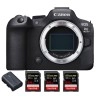 Canon EOS R6 Mark II + 3 SanDisk 64GB Extreme PRO UHS-II 300 MB/s + 1 Canon LP-E6NH - Appareil hybride Plein Format|MCZ DIRECT