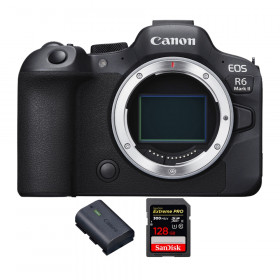 Canon EOS R6 Mark II + 1 SanDisk 128GB Extreme PRO UHS-II 300 MB/s + 1 Canon LP-E6NH - Cámara Mirrorless de fotograma completo-1