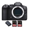 Canon EOS R6 Mark II + 2 SanDisk 128GB Extreme PRO UHS-II 300 MB/s + 1 Canon LP-E6NH - Appareil hybride Plein Format|MCZ DIRECT