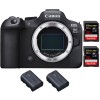 Canon EOS R6 Mark II + 2 SanDisk 32GB Extreme PRO UHS-II 300 MB/s + 2 Canon LP-E6NH - Appareil hybride Plein Format Canon Canon EOS R6 Mark II 1 874,00 € MCZ DIRECT