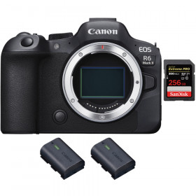 Canon EOS R6 Mark II + 1 SanDisk 256GB Extreme PRO UHS-II 300 MB/s + 2 Canon LP-E6NH - Cámara Mirrorless de fotograma completo-1