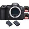 Canon EOS R6 Mark II + 2 SanDisk 256GB Extreme PRO UHS-II 300 MB/s + 2 Canon LP-E6NH - Cámara sin espejo de formato completo|MCZ DIRECT Canon EOS R6 Mark II + 2 SanDisk 256GB Extreme PRO UHS-II 300 MB/s + 2 Canon LP-E6NH - Cámara sin espejo de formato completo|MCZ DIRECT