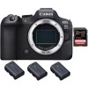 Canon EOS R6 Mark II + 1 SanDisk 256GB Extreme PRO UHS-II 300 MB/s + 3 Canon LP-E6NH - Cámara Mirrorless de formato completo|MCZ DIRECT