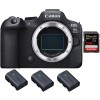Canon EOS R6 Mark II + 1 SanDisk 256GB Extreme PRO UHS-II 300 MB/s + 3 Canon LP-E6NH - Appareil hybride Plein Format|MCZ DIRECT