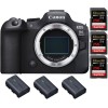 Canon EOS R6 Mark II + 3 SanDisk 256GB Extreme PRO UHS-II 300 MB/s + 3 Canon LP-E6NH - Appareil hybride Plein Format|MCZ DIRECT Canon EOS R6 Mark II + 3 SanDisk 256GB Extreme PRO UHS-II 300 MB/s + 3 Canon LP-E6NH - Appareil hybride Plein Format|MCZ DIRECT